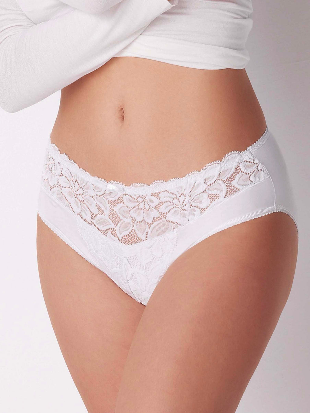 Cotonella-Slip aus Spitze, Modal, 4er-Pack ADC88