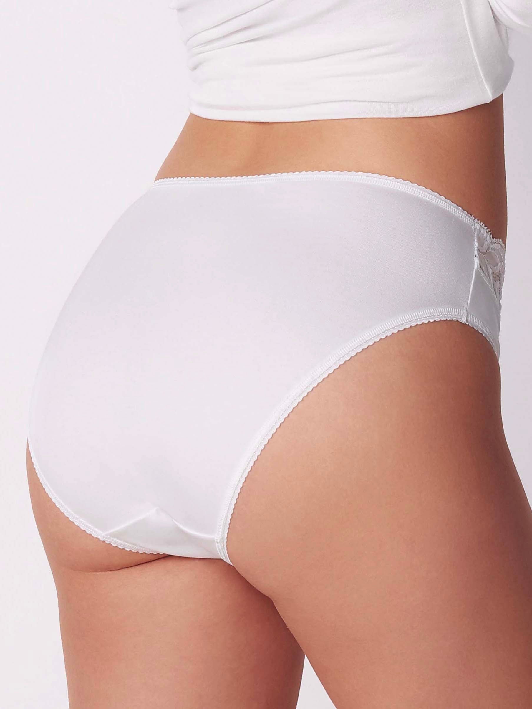 Cotonella-Slip aus Spitze, Modal, 4er-Pack ADC88